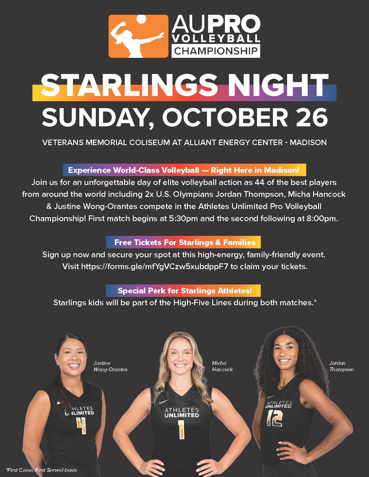 AU Pro VB Championship_Flyer_Starlings Madison