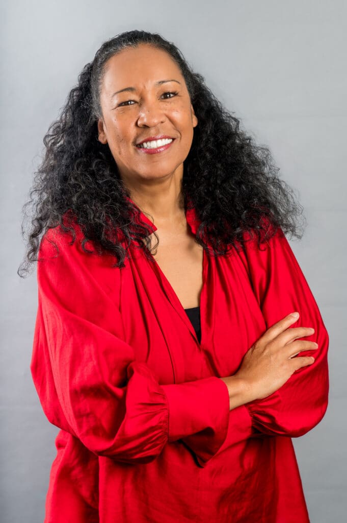 Debra.Gore headshot red_shirt